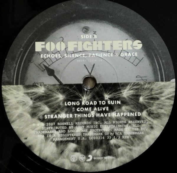 Foo Fighters Echoes Silence Patience & Grace ( vinyl record 2LP ) VinylVinyl