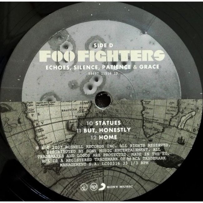 Foo Fighters Echoes Silence Patience & Grace ( vinyl record 2LP ) VinylVinyl