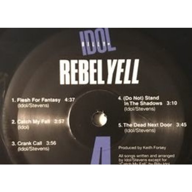 Billy Idol Rebel Yell (  remaster 180g vinyl LP  )