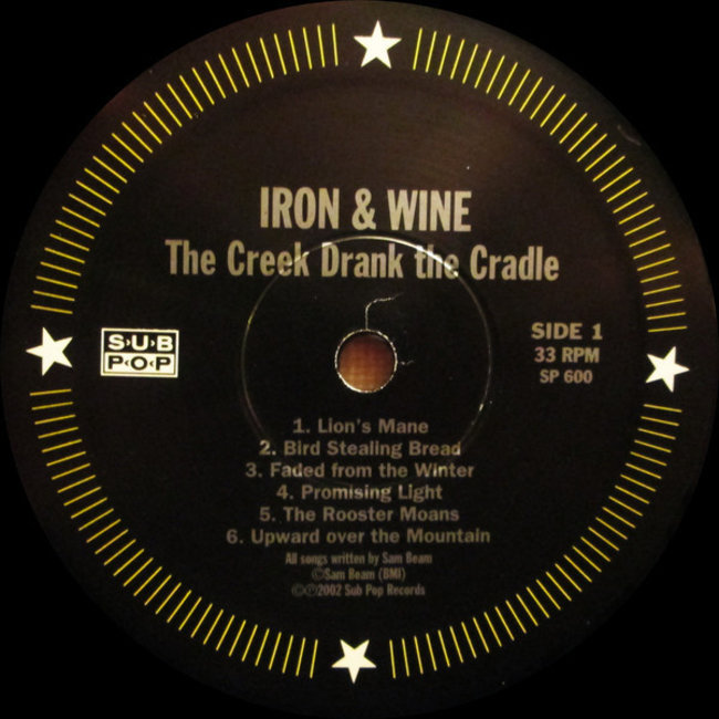 Iron & Wine Creek Drank The Cradle ( 180g vinyl LP )