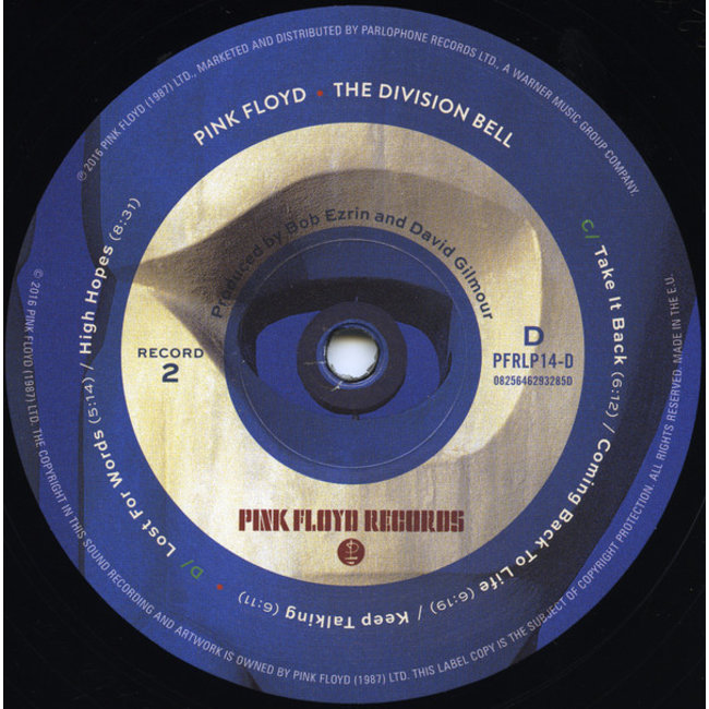 Pink Floyd Divison Bell ( remaster  HQ vinyl 2LP )