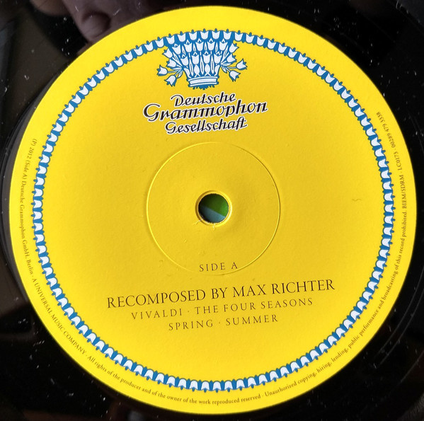 Recomposed By Max Richter: Vivaldi, The Four Seasons 180g vinyl 2LP ...