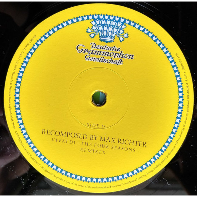 Max Richter Vivaldi, The Four Seasons (Recomposed By Max Richter ) ( vinyl 2LP )