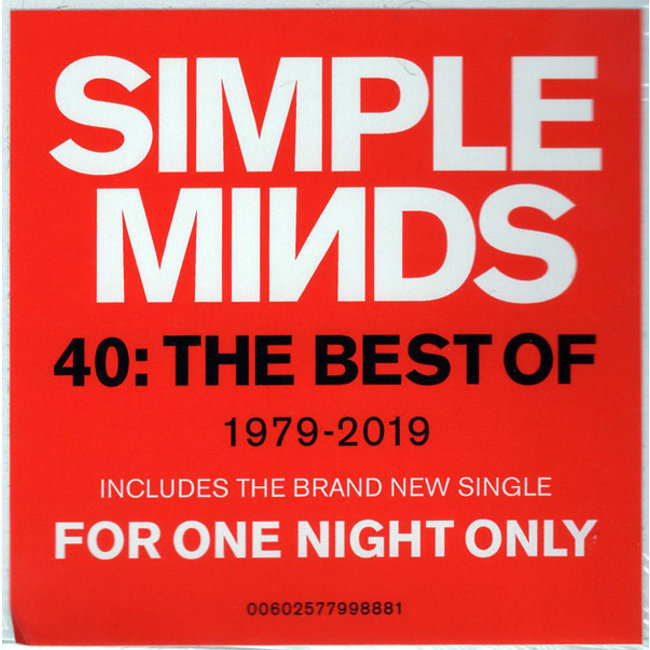 Simple Minds Forty : The Best of  (1979-2019 ) (vinyl 2LP)