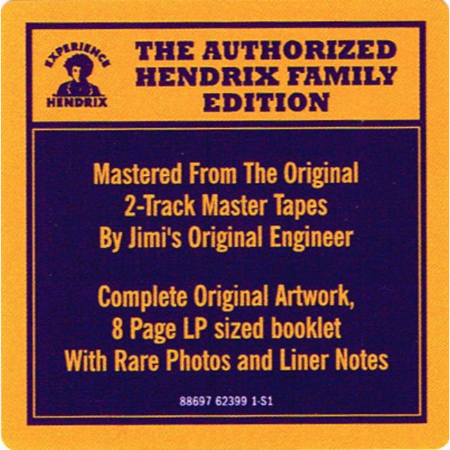 Jimi Hendrix / Experience Band of Gypsies ( remaster 180g vinyl LP )
