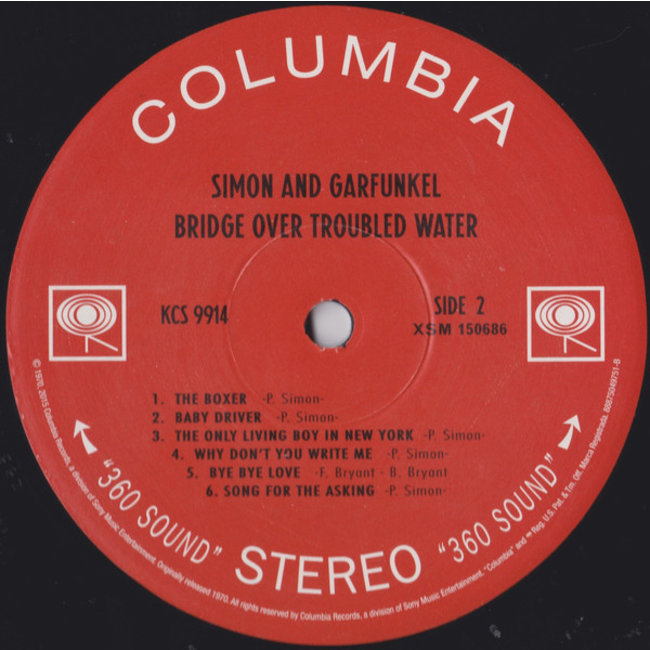 Simon & Garfunkel / Paul Simon Bridge Over Troubled Water