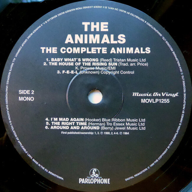 Animals, the Complete Animals ( Best of ) ( 180g vinyl 3LP )