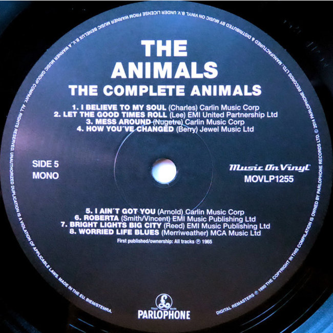 Animals, the Complete Animals ( Best of ) ( 180g vinyl 3LP )