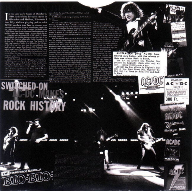 AC/DC Back In Black (  vinyl LP )