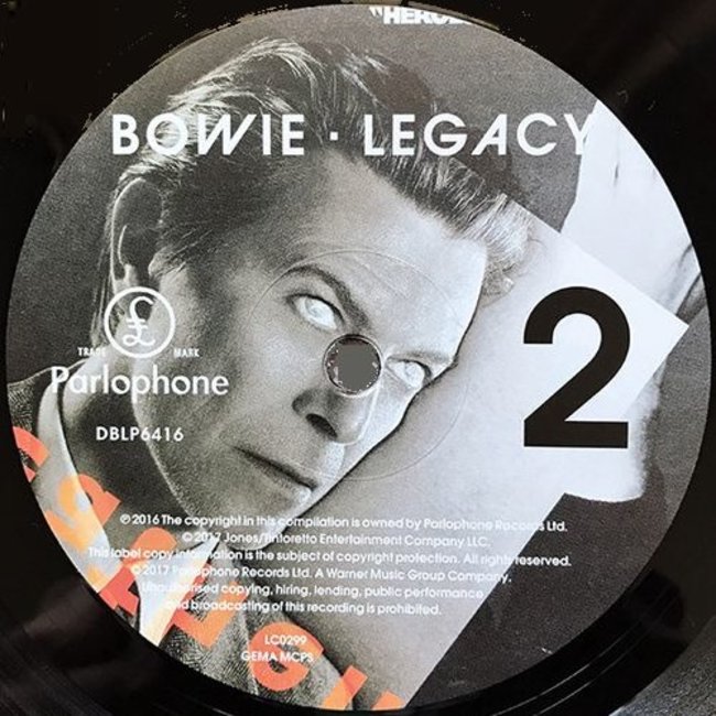David Bowie Legacy ( The Very Best Of David Bowie ) ( 180g vinyl 2LP )