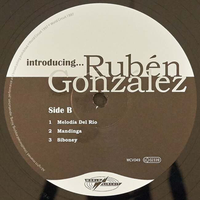 Ruben Gonzalez Introducing...( extended tracks ) ( 180g vinyl 2LP )