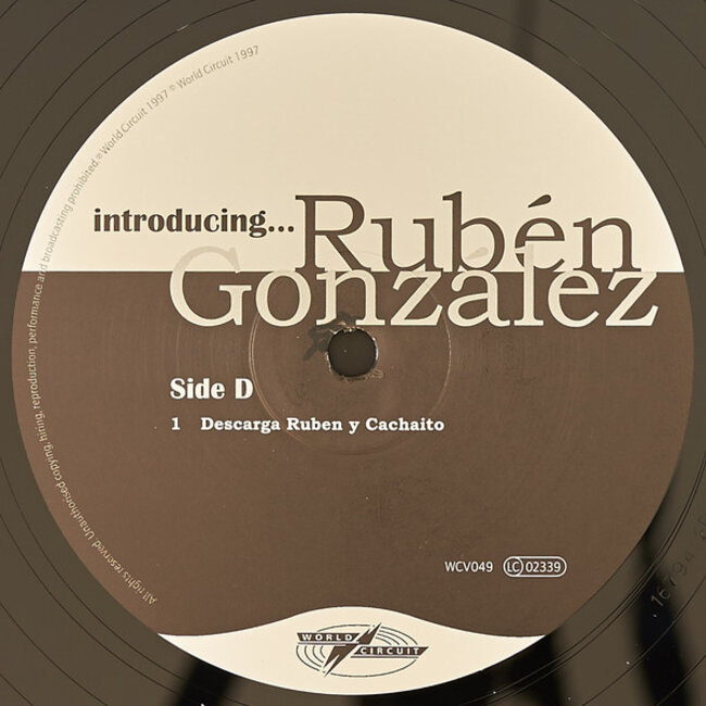 Ruben Gonzalez Introducing...( extended tracks ) ( 180g vinyl 2LP )