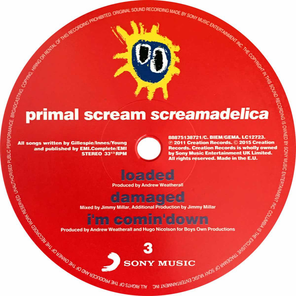 Primal Scream Screamadelica Vinylvinyl