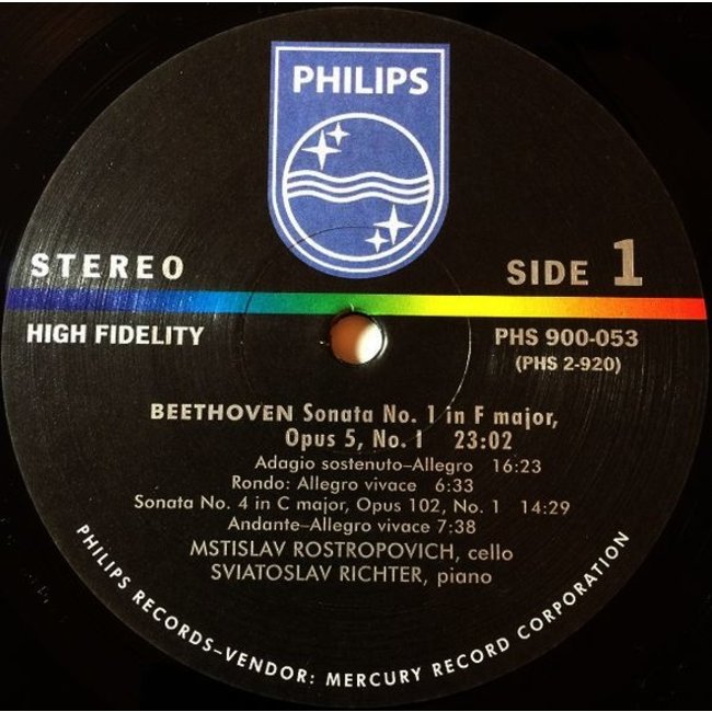 Beethoven, L Van Beethoven: Sonatas For Piano & Cello  ( 180g vinyl 2LP )