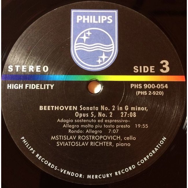 Beethoven, L Van Beethoven: Sonatas For Piano & Cello  ( 180g vinyl 2LP )