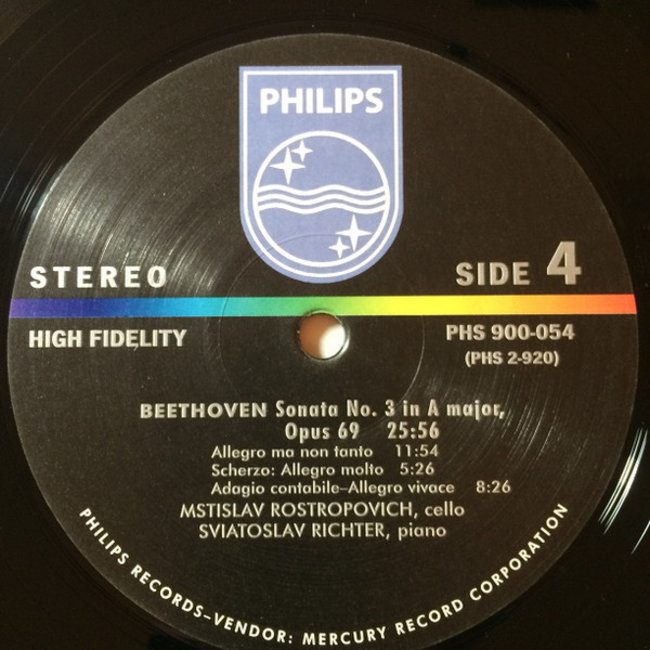 Beethoven, L Van Beethoven: Sonatas For Piano & Cello  ( 180g vinyl 2LP )