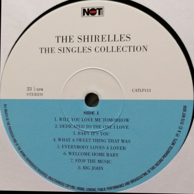 Shirelles Singles Collection ( vinyl LP )