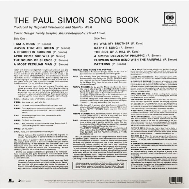 Simon & Garfunkel / Paul Simon Paul Simon Songbook ( vinyl LP )
