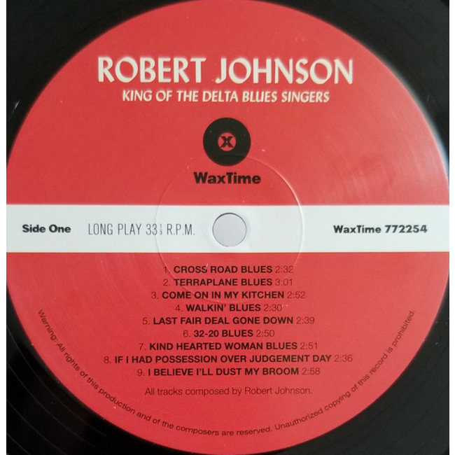 Robert Johnson King Of The Delta Blues Singers ( 180g vinyl LP )