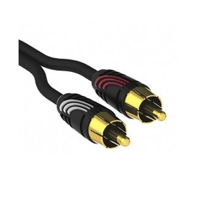 QED Profile Audio Precision Cable (Stereo Phono to Phono)