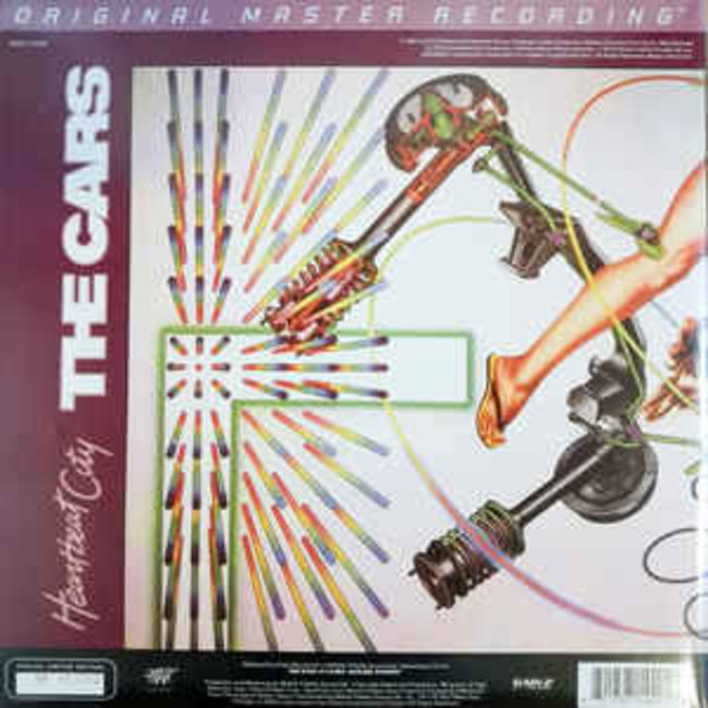 Cars, the Heartbeat City ( MFSL  ) HQ 180g vinyl  LP