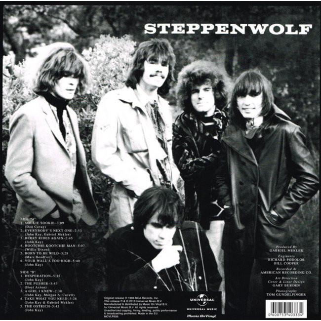 Steppenwolf -Steppenwolf  ( 180g vinyl LP )