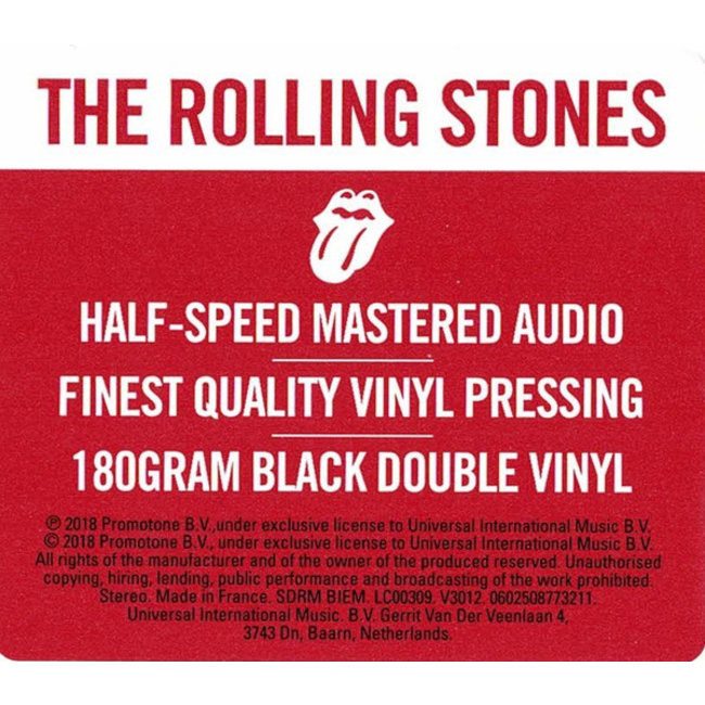 Rolling Stones, the Exile on Main Street ( Half-Speed 2020 remastered vinyl 2LP )