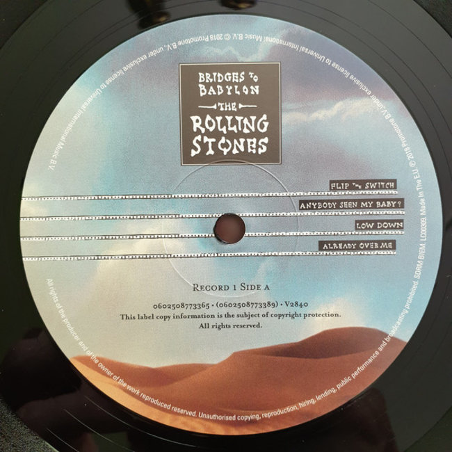 Rolling Stones, the Bridges to Babylon( Half-Speed remaster ) ( 180g vinyl 2LP )