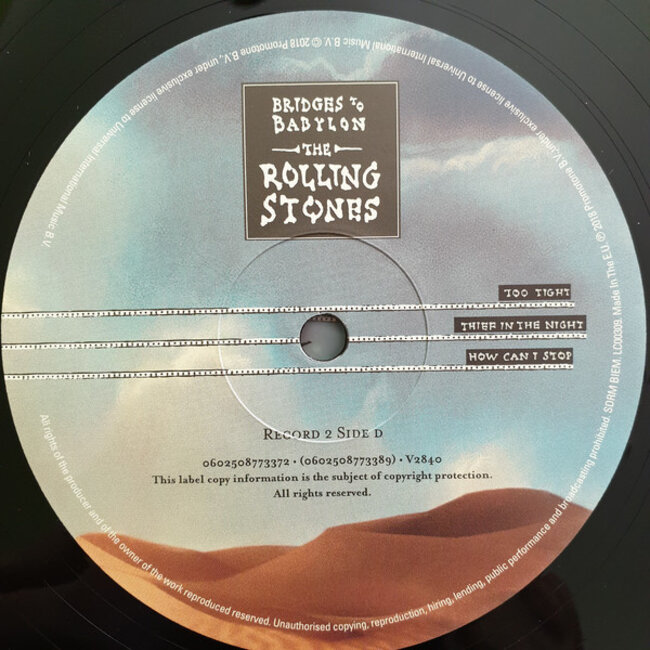 Rolling Stones, the Bridges to Babylon( Half-Speed remaster ) ( 180g vinyl 2LP )