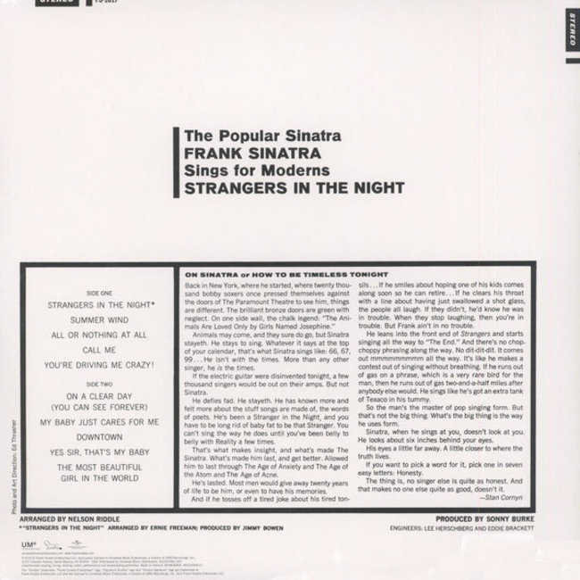Frank Sinatra Strangers in the Night  ( 180g vinyl LP )