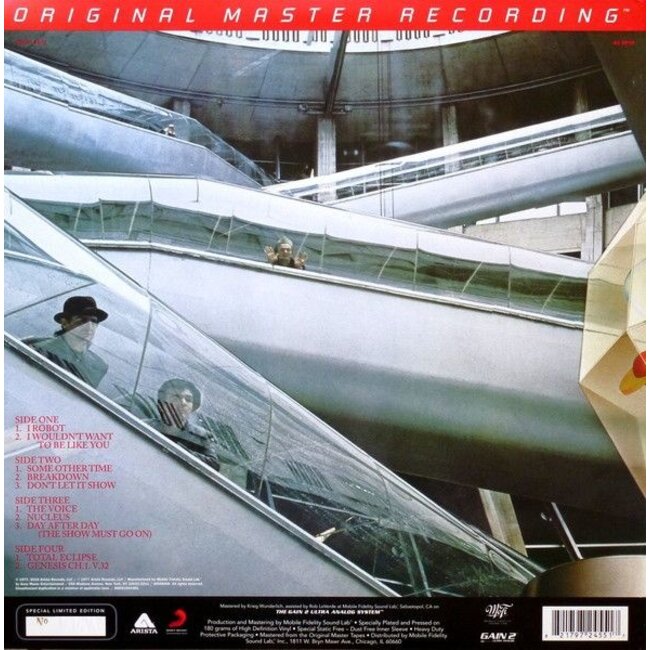 Alan Parsons Project I Robot ( mofi ) (180g 45pm vinyl 2LP )