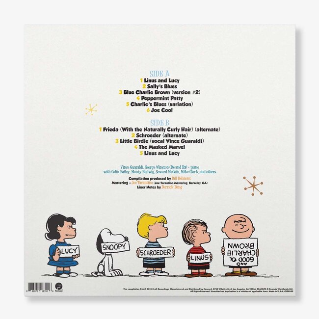 Vince Guaraldi/ Trio Peanuts Portraits ( first ever on vinyl LP )