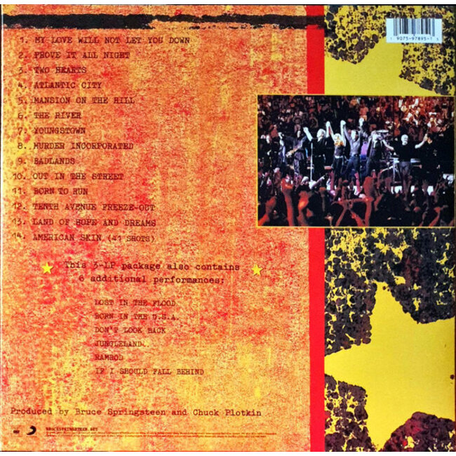 Bruce Springsteen - Live in New York City ( & the E Street Band ) ( vinyl 3LP )