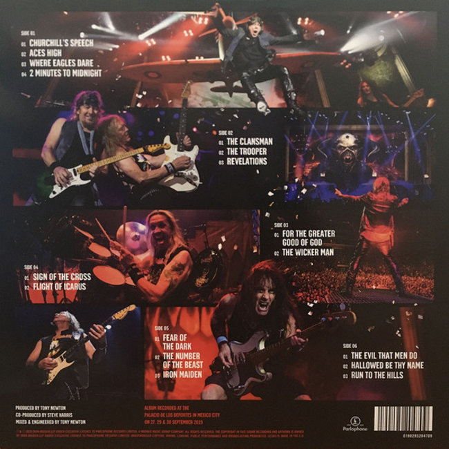 Iron Maiden Nights Of The Dead - Legacy Of The Beast, Live in Mexico City  ( 180g vinyl 3xLP )