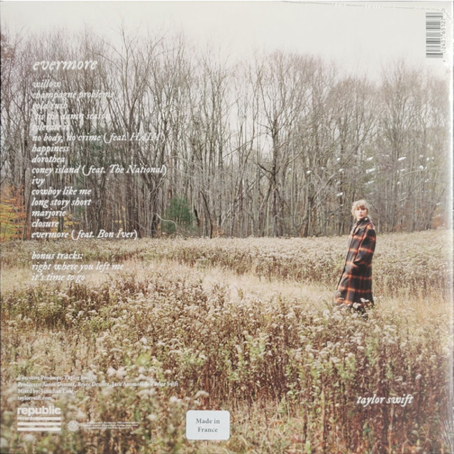 Taylor Swift  Evermore ( coloured vinyl 2LP )