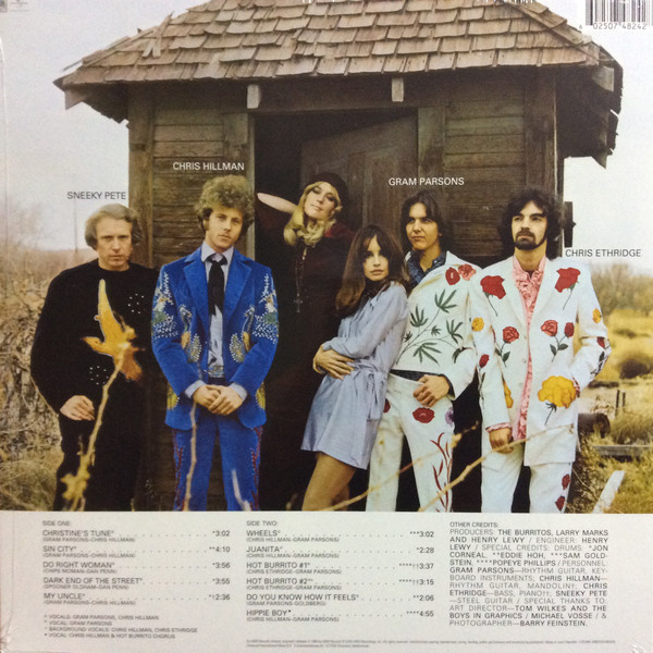 Flying Burrito Bros Gilded Palace Of Sin VinylVinyl