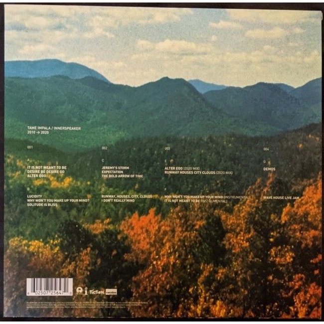 Tame Impala  Innerspeaker (2010 ➝ 2020) ( 4LP ) special edtion