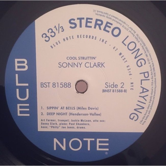 Sonny Clark Cool Struttin ( 180g vinyl LP) (Blue Note Classic Vinyl Series )
