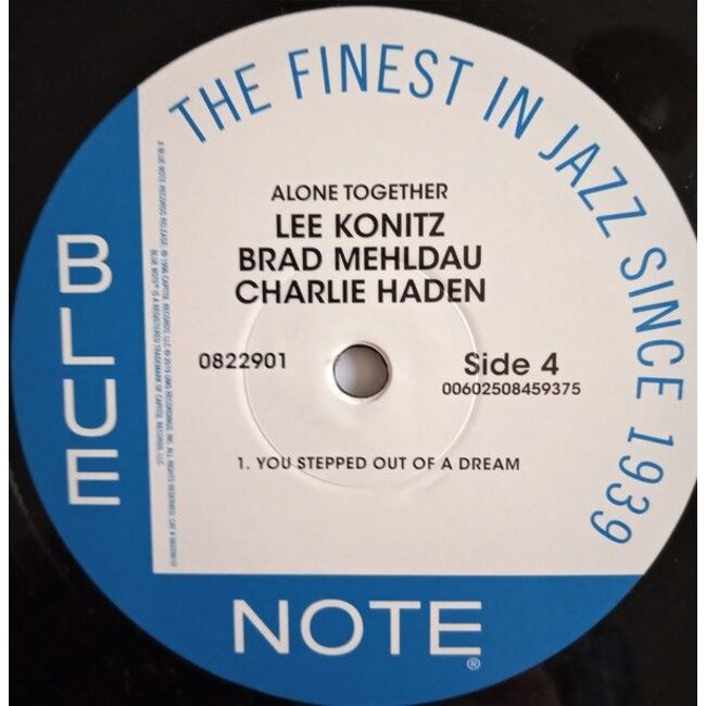 Lee Konitz Alone Together ( 180g vinyl 2LP ) ( Blue Note 80th Anni)