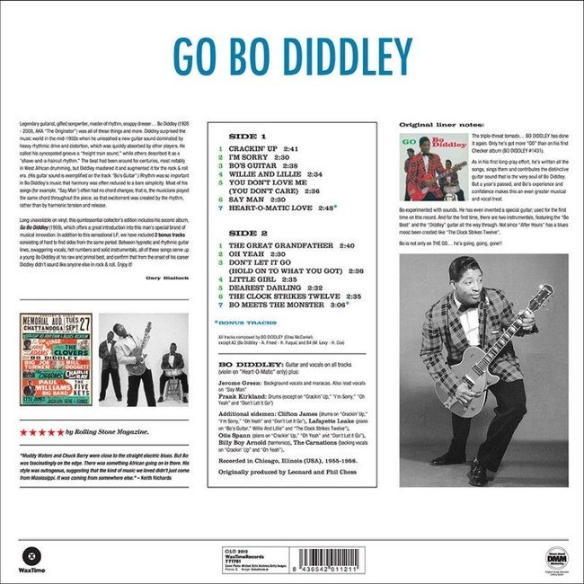 Bo Diddley Go Bo Diddley ( 180g vinyl LP )