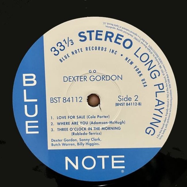 Dexter Gordon Go! ( 180g vinyl LP) (Blue Note Classic Vinyl Series )