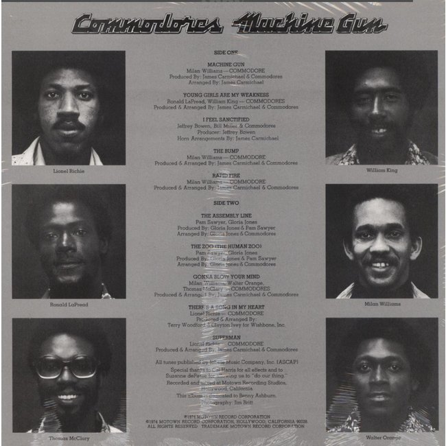 Commodores Machine Gun ( vinyl LP )