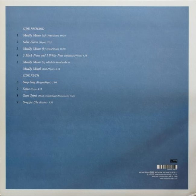 Robert Wyatt  Ruth Is Stranger Than Richard (180g vinyl LP )