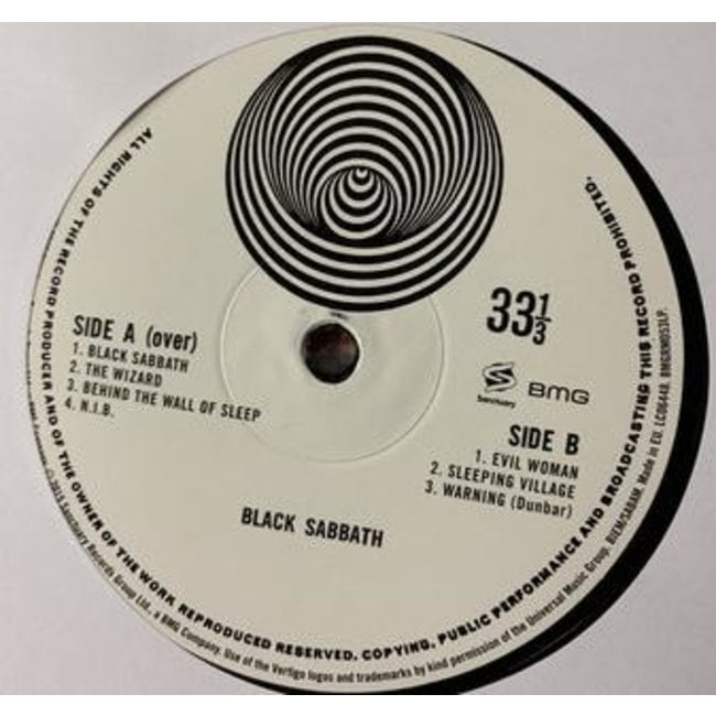 Black Sabbath Black Sabbath( 50th Anni.) ( 180g vinyl LP )