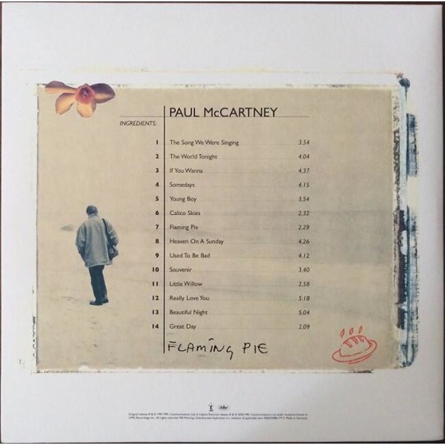 Paul McCartney Flamming Pie ( Half Speed remaster180g vinyl 2LP+ book )