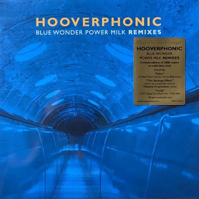 Hooverphonic Blue Wonder Power Milk (Remixes ) (180g coloured vinyl LP  )