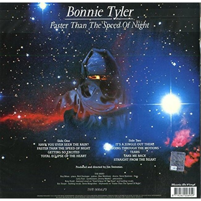 Bonnie Tyler Faster Than The Speed Of Night ( 180g vinyl LP )