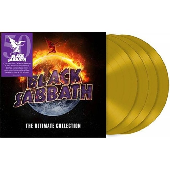 Black Sabbath Ultimate Collection =coloured vinyl 4LP box=