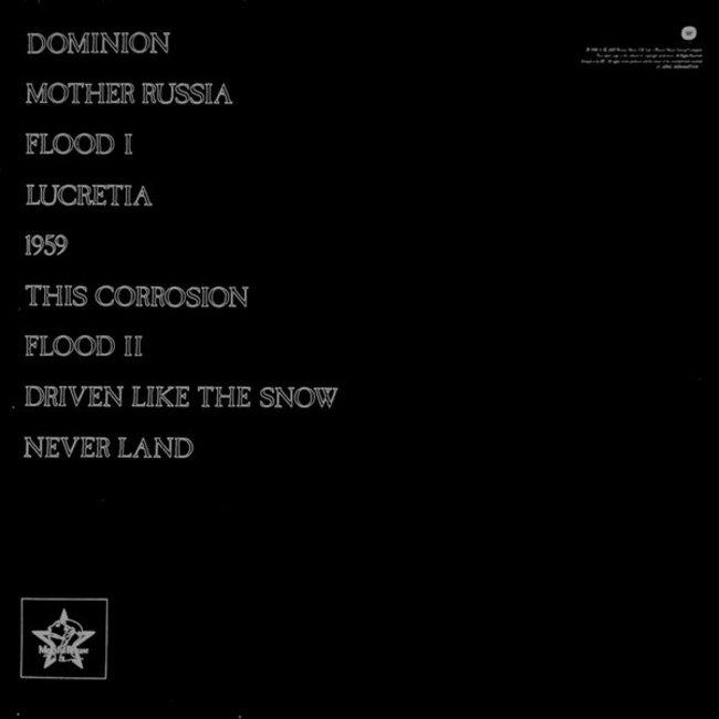 Sisters of Mercy Floodland  (  vinyl LP )