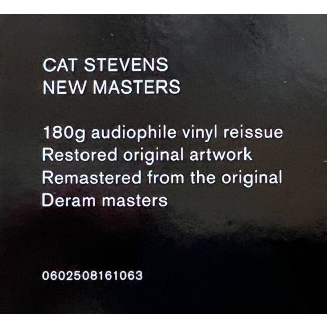 Cat Stevens New Master  (50th Anniversary)   ( 180g vinyl LP )